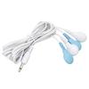 4 In 1 Electrotherapy Electrode   Electric Shock Wires Cable for Tens Massager