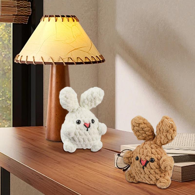 Набор для вязания крючком для начинающих Милый детский набор для вязания крючком Набор для вязания крючком «Зайчик» Практичный набор для начинающих вязальщиков Набор для начинающих вязальщиков Для