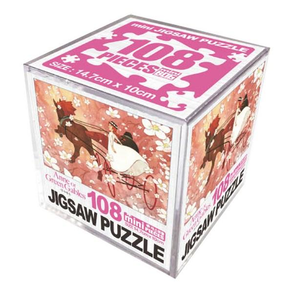 Haksan Cultural Company Anne of Green Gables Mini Cube Puzzle, 108 Pieces, In a Dream, 108 Pieces