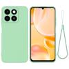 Для ZTE Blade A55/A35 Чехол Жидкий силикон Защита от царапин Чехол для телефона с ремешком на руку