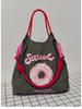 Japan Donut Embroidery Ballchain Crossbody Bag - Gao Yuanyuan Style