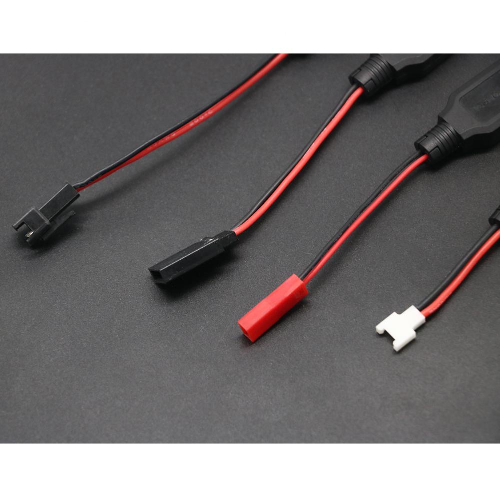 RC USB Charging 3.7V Lithium Battery Charger Cable USB to JST /SM / futaba Plug for 3Rc Drone Quadcopter
