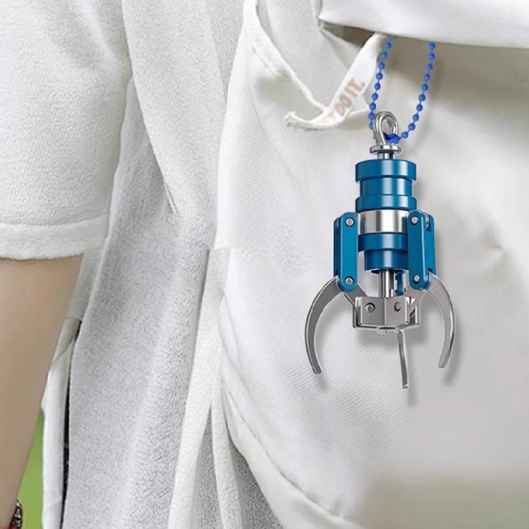 Креативный брелок-захват с когтями, брелок-зажим для захвата из ABS, портативный брелок-игрушка с дизайном нажимной кнопки, подарок, подходит для повседневного использования