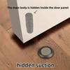 Новые невидимые дверные стопоры, магнитный дверной фиксатор, скрытые присоски, дверные стопоры, защита стен, ультратонкий напольный держатель для двери