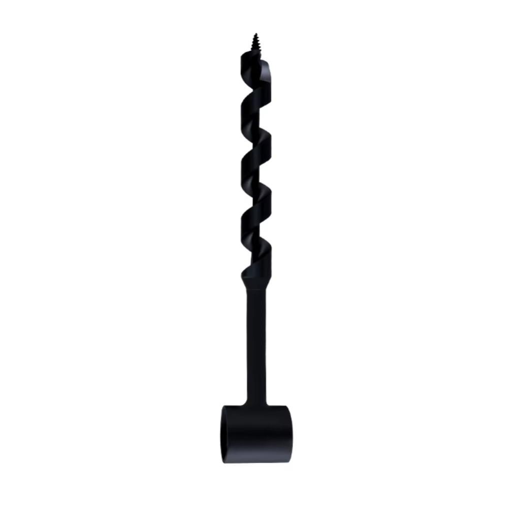 Set Extra Long Extension Spiral Auger Drill Bits Carbon Steel Hole Opener Hard Soft Plastic