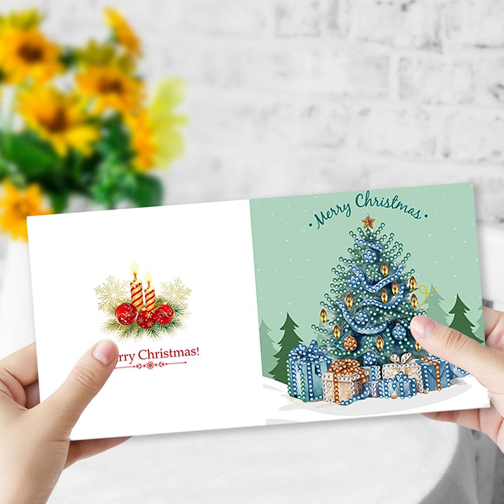 Diamond Painting Christmas Cards Diamond Painting Greeting Cards DIY Diamond Art Cards Arts Crafts for Birthday Thanksgiving Day