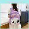Lightweight And Spacious Children's School Backpack With Fun Animal Designs For Boys And Girls
