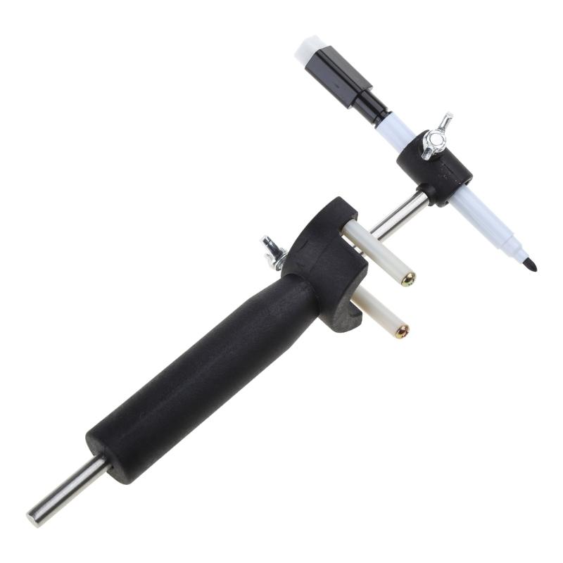 Автомобильный внедорожник, датчики, параллельный разметчик для ремонта вмятин, колесная арка, линия маркировки кузова, ручной инструмент из нержавеющей стали, 5-15 см, регулируемый