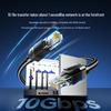 SAMZHE Cat 6A Unshielded Ethernet Patch Cable