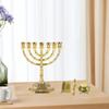 Jewish Menorah Sturdy Classic Decoration for Cabinet Living Room Home