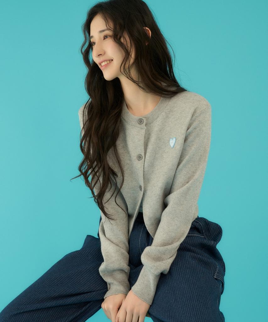 Кроп-кардиган Thematee Mati Soft Breeze (Wf) - Серый