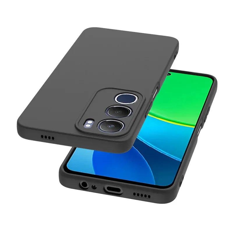For VIVO Y29 5G Y19 S Pro 4G Y19S Y 19S Y19SPro Case TPU Soft Slim Black Matte Silicone Back Cover Bumper Mobile Phone Cases