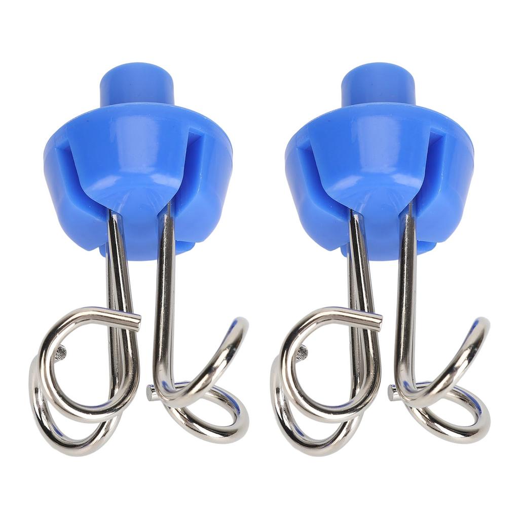 2 шт. крючки для столба для внутривенного вливания, 4 вешалки, металлический вертикальный крючок для инфузионной подставки для использования в медицинских больницах