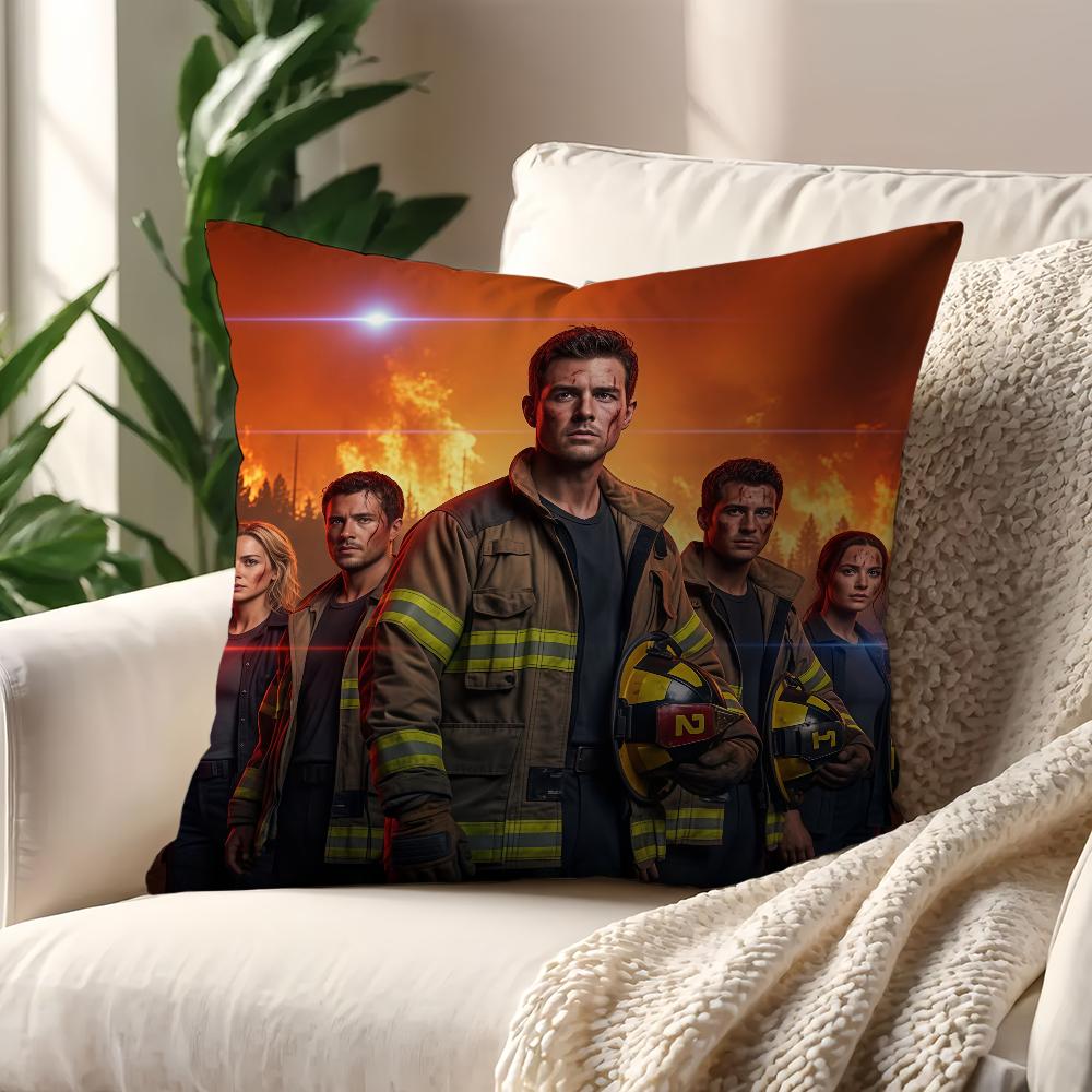 Hot TV F-Fire C-CountryS 4 cushion cover For Pillow Printing Sofa Decoration Home Car Room Coffee Shop Office Nordic Simplicity