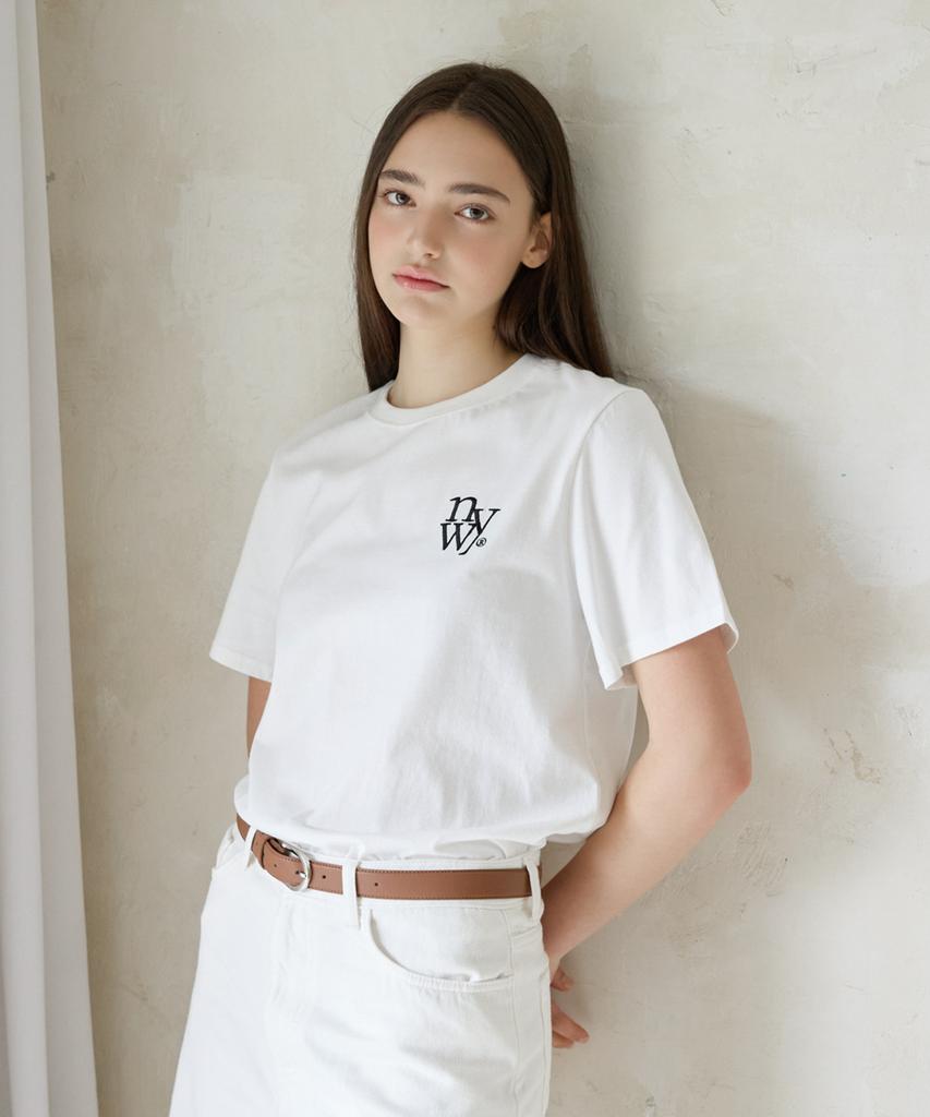 Nyuyogwogseu Классическая футболка Regular Fit_Белый