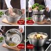 Fuao 304 Stainless Steel Fine Mesh Colander