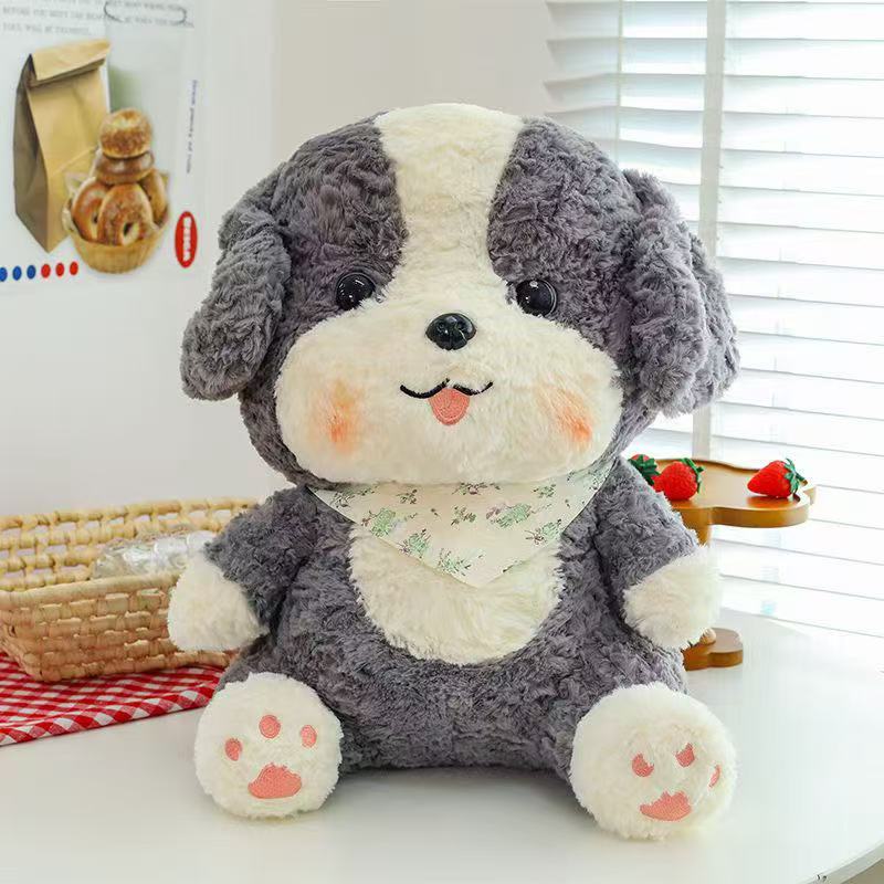 30/45cm New Puppy Doll Simulation Filled Plush Toy Handmade Doll Cartoon Anime Cute Pillow Pillow Fun Children's Gift Doll