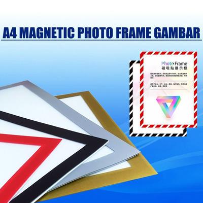 A3 A4 8.5x11 дюймов Магнитная фоторамка Самоклеящийся постер Сертификат Художественное произведение Магнитная демонстрационная доска Фотодисплей