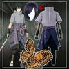 Anime Uchiha Sasuke Cosplay Costume Haut Pantalon Ceinture Cos Convention Cadeau Adulte Version Unisexe