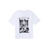 Uniqlo X Louvre Коллаборация Весна/Лето 2023 Круглый вырез Графический принт Свободный крой Короткий рукав Футболка Унисекс Топы Белый 456301-00