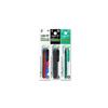 Pilot Frixion Ball Slim Multicolor Refill 0.5mm Refill Set Green Black, Red Blue LFBTRF12EF-G/3C/3B