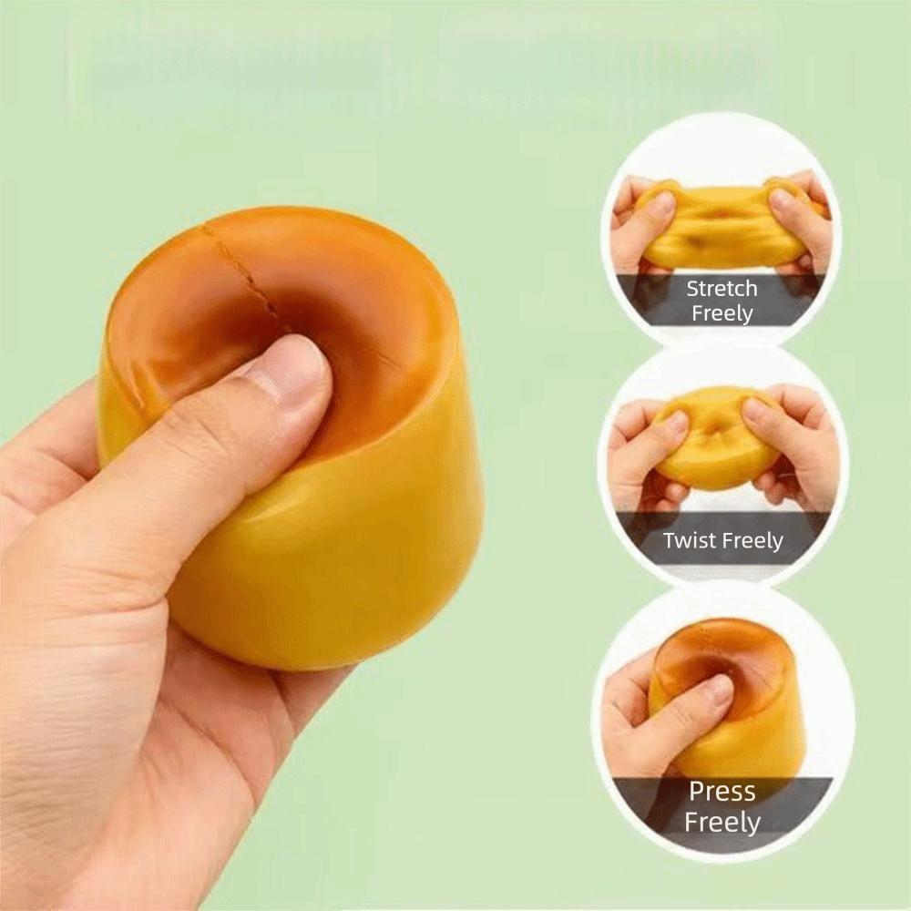 Handmade Crispy Peanut Squishy Finger Relax Sensory Fidget Ball Children Gifts