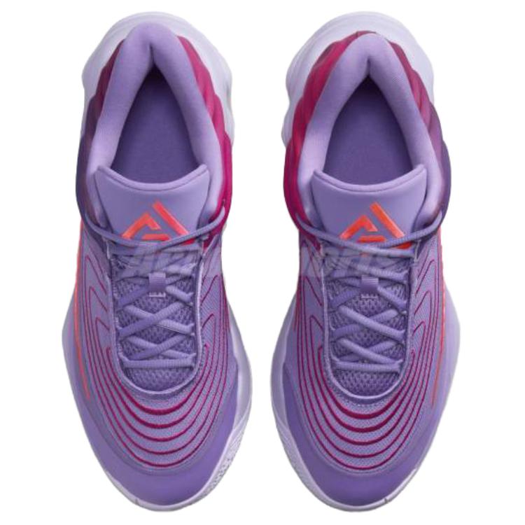 Nike Giannis Immortality 4 EP Black Raspberry Мужские кроссовки Фиолетовый Hot-Punch Hot-Fuchsia FQ3681-500
