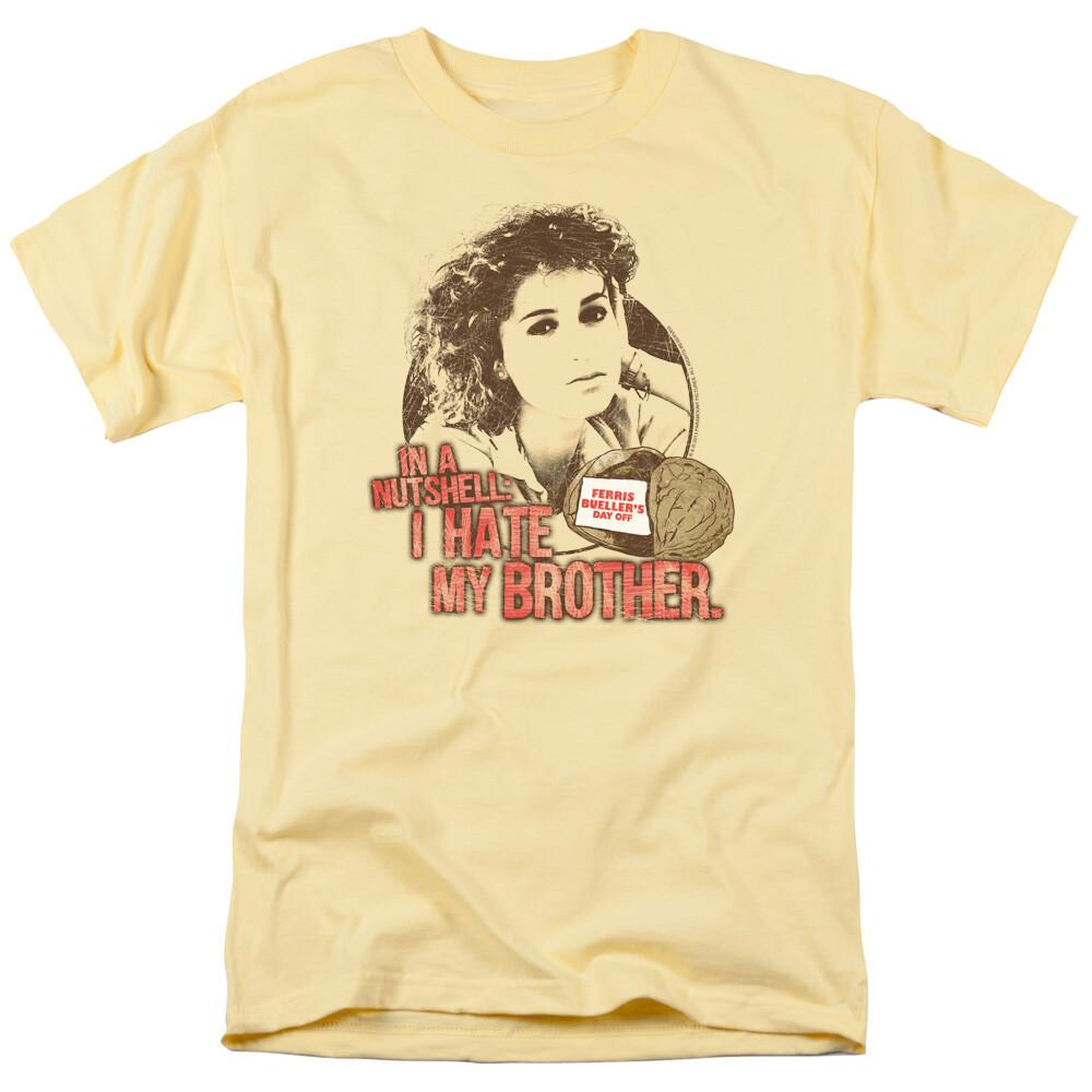 26 Ferris Bueller's Day Off Nuttshell T Shirt Mens Licensed 80s Movie Tee Banana Unisex T-Shirt