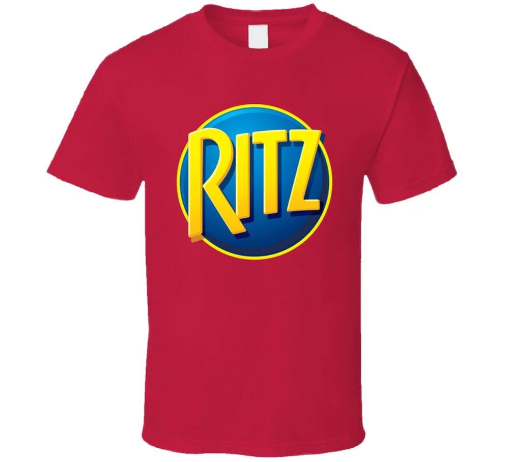 Ritz Cracker Снэки Костюм на Хэллоуин Смешная Футболка