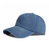 Vintage Washed Cotton Denim Baseball Cap Men Women Adjustable Trucker Style Sport Summer Sun Hats Outdoor Golf Fishing Hats