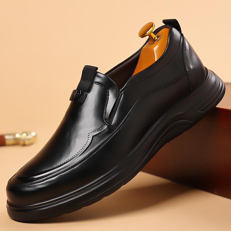 Mens Dress Shoes Men's Leather Skin Shoes for Men Elegant Casual Business Luxury Social Male Shoe