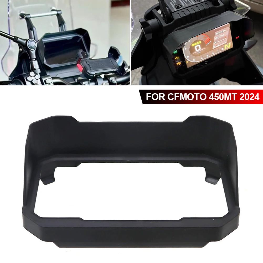 Защита приборной панели мотоцикла, козырек от солнца, крышка, экран-солнцезащитный козырек для CFMOTO 450MT 450 MT 2024, аксессуары