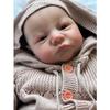 19 дюймов, уже окрашенная, готовая кукла Reborn, Levi Awake, размер новорожденного ребенка, 3D кожа, видимые вены, коллекционная художественная кукла