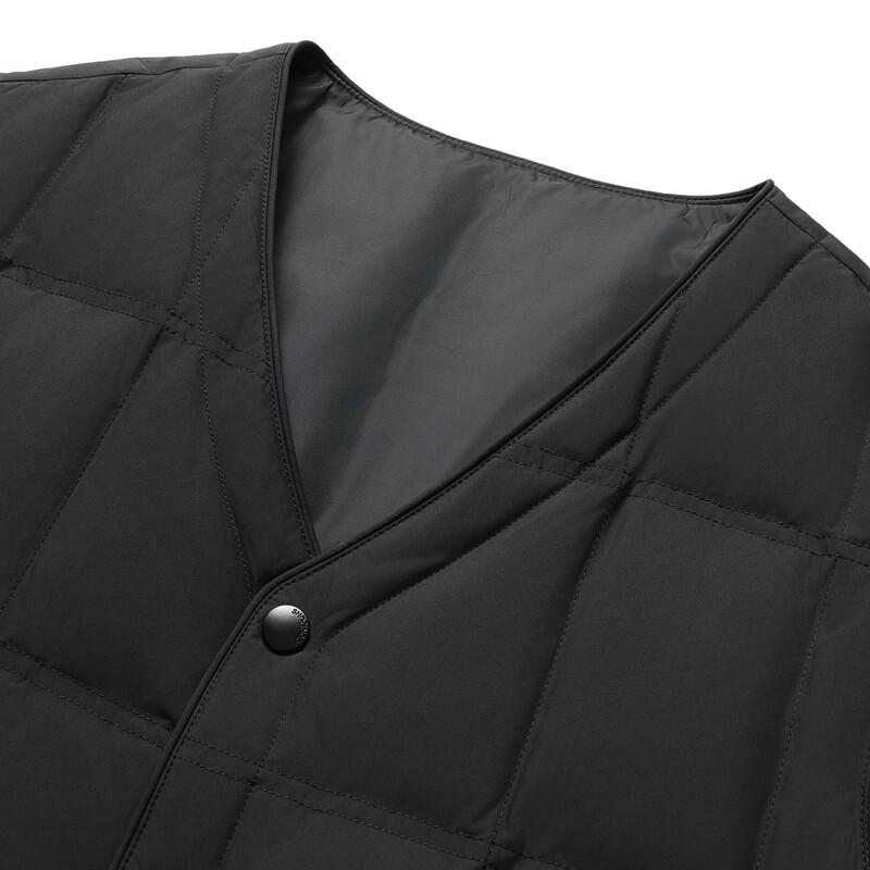 Мужской легкий пуховый жилет с V-образным вырезом Xue Zhong Fei