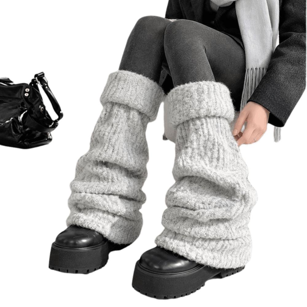 Flare Style Flare Leg Socks Knee-Length Knee-Length Socks Soft Leg Warmers Daily Wear
