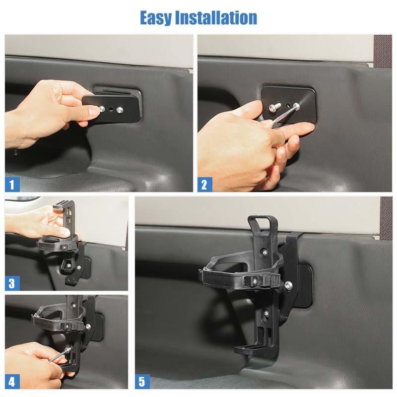 Автомобильный огнетушитель держатель стакана кронштейн стойка поддержка для Suzuki Jimny 2007-2017 аксессуары для интерьера