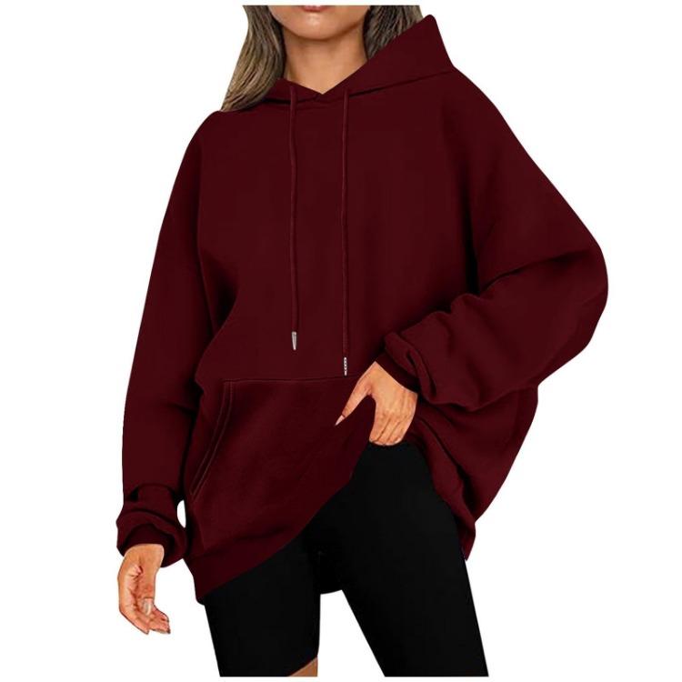 Women Casual Oversized Hooded Sweatshirt Long Sleeve Pullover Tops Hoodies
