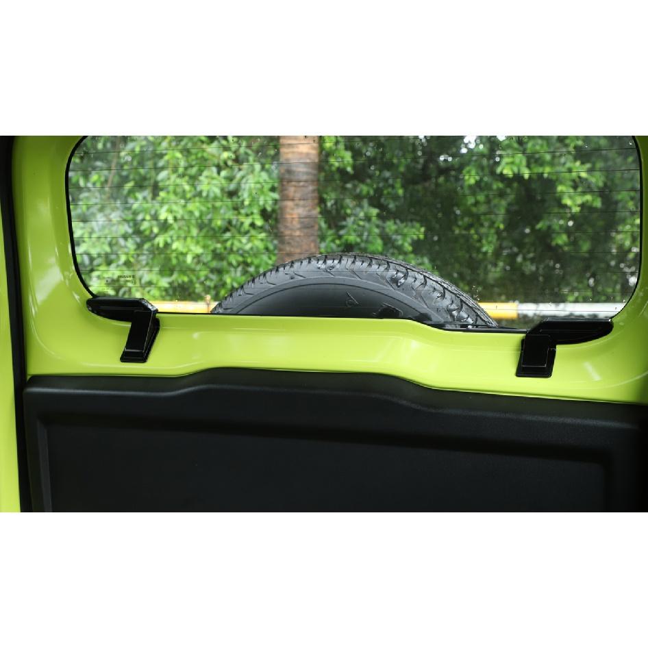 Заднее лобовое стекло автомобиля, защитный провод с подогревом, накладка для Suzuki Jimny JB64 JB74-2023, внутренние молдинги, аксессуары