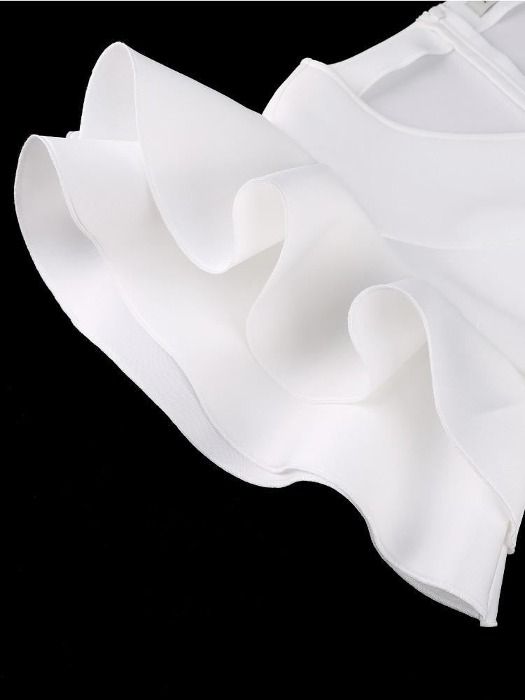 Элегантные женские облегающие платья с V-образным вырезом, короткими рукавами-бабочками, лоскутным пеплумом, высокой талией, для церкви, вечеринок, мероприятий, случаев