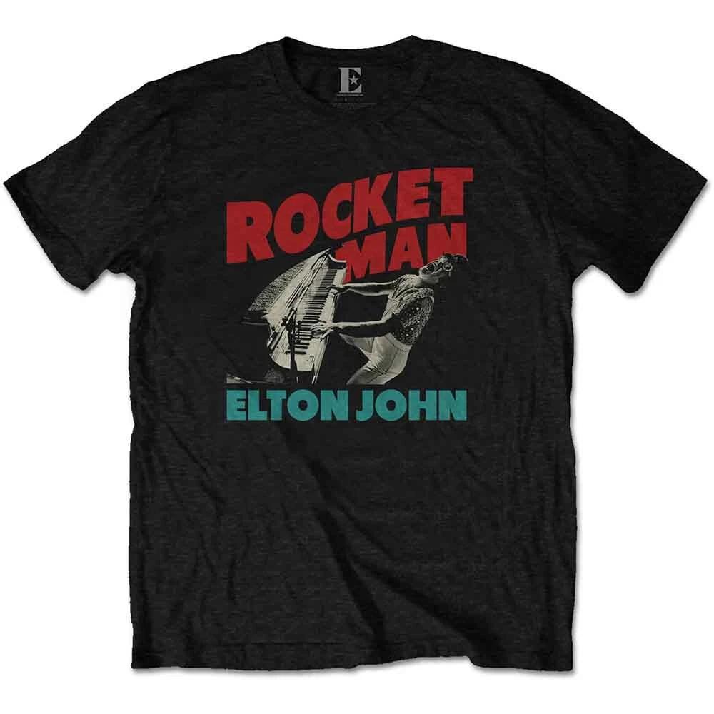 Band Monkey Elton John Unisex T-Shirt Rocketman Piano