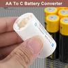Чехол-адаптер для батарей LR6 AA - LR14 C Держатель для батареек-переходников LR6 - LR14 Чехол-переходник для батареек размера AA - C