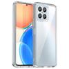 WANLONFENG Серия MF для Honor X8a 4G Чехол ТПУ+Акрил Прозрачная накладка для телефона с защитной пленкой из закаленного стекла