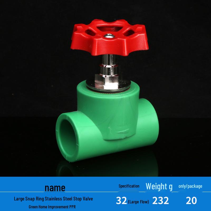 Home PPR Stop Valve for Hot & Cold Water - All Copper Core