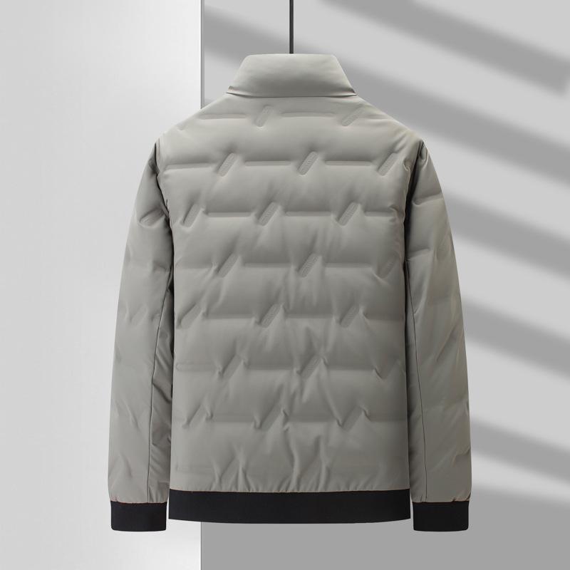 Зимняя мода, простая, универсальная, с воротником-стойкой, короткая куртка-пуховик, мужская, холодная и теплая, для молодых мужчин