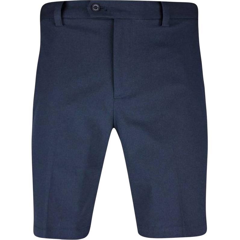 J.Lindeberg Solid Color Zippered Slim Fit Casual Shorts Men shorts Blue GMPA06356-6855