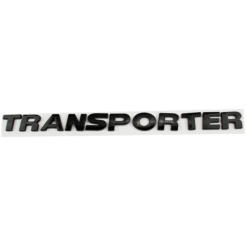Car ABS Trunk Letters Words Logo Badge Emblem Decals Sticker For Volkswagen VW TRANSPORTER T4 T5 T6 T7 T8 Styling Accessories zf0