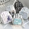 Ita Backpack Clear Anime Badge Display Backpack Teens Manga Merchandise Collectibles Holder Backpack with Front Window