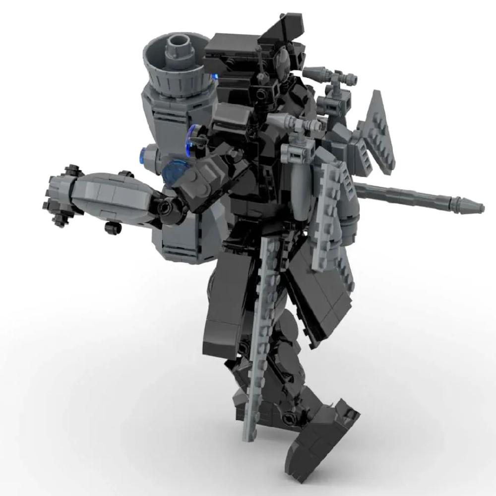 Модель Фигурки MOC Титан Спикермен Кэмермен Из Смешных Аниме Видео:Для LEGO Skibidi Туалет, 444 шт., строительные блоки, игрушки