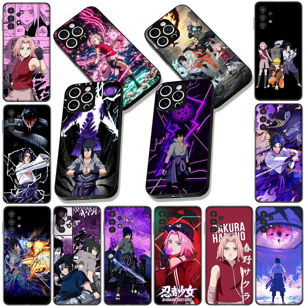 Чехол для телефона Haruno Sakura Narutos Uchiha Sasuke для Motorola Moto Edge 70 60 Fusion NEO Pro G Stylus G56 G96 G52 G04 G05 20