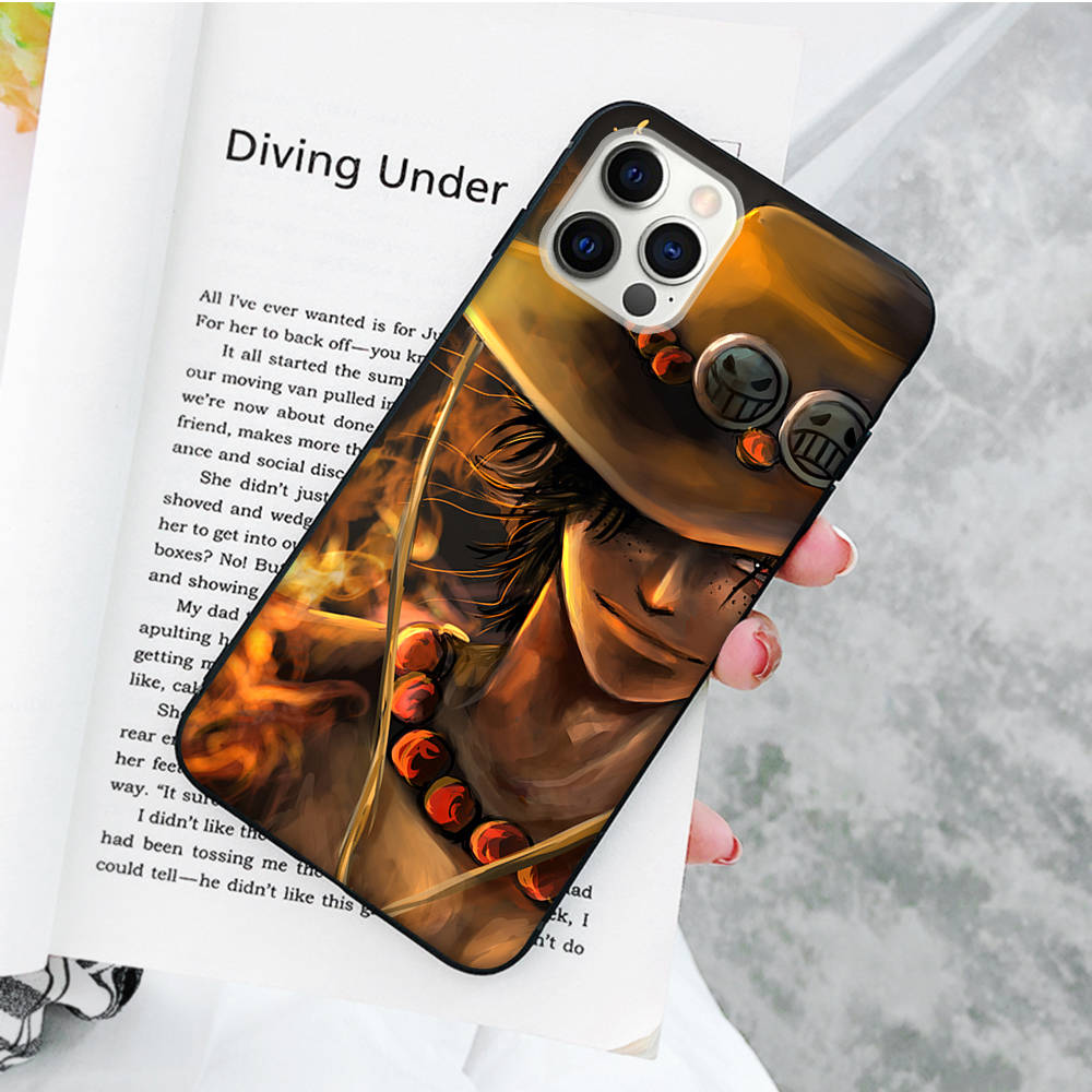 Мягкий черный чехол JW52 Ace Sabo для iPhone 16 15 Plus 14 13 Pro 8 SE XR XS Max P30 Nova 5T Y5P Y6 Y7 Y8P Y9 Realme C30 C33 C31 VIVO Y36 V27